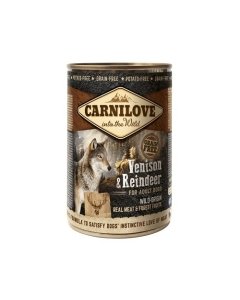 Carnilove Venison & Reindeer / põhjapõdra ja hirvelihaga 400g