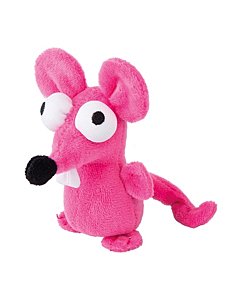 Kassi mänguasi Rogz Catnip Plush Mouse roosa