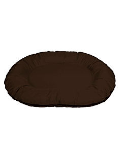 Cazo Oval Bed pruun pesa koertele 75x100x15cm