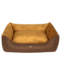 Cazo Soft Bed Velvet Gold pesa koertele 63x48cm