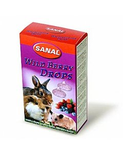 Sanal Wild Berry Drops, närilistele / 45g