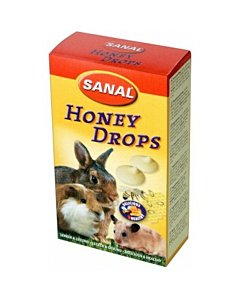 SANAL Honey Drops, närilistele / 45g /K