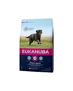 Eukanuba Adult kanalihaga suurtele koertele / 3kg