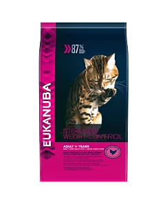 Kassitoit Eukanuba Adult Overweigh/Sterilized cats / 1.5 kg
