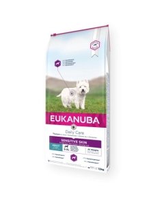 EUKANUBA Adult kalaga tundliku nahaga koertele 12 kg