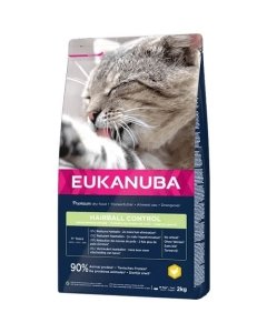 EUKANUBA Adult kanalihaga karvapallide vastu 2 kg