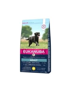 EUKANUBA Adult kanalihaga suurtele koertele 3 kg