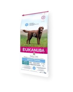 EUKANUBA Adult kanalihaga suurtele ülekaalulistele koertele 15 kg