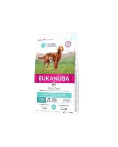 EUKANUBA Adult kanalihaga tundliku seedimisega koertele 2.3 kg