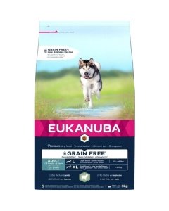 EUKANUBA Adult lambalihaga suurtele koertele teraviljavaba 3 kg