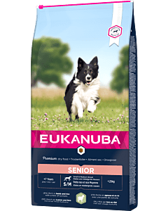 Eukanuba Senior lambaliha ja riisiga väikestele ja keskmistele koertele / 2.5kg