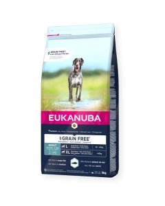 EUKANUBA Adult ookeanikalaga suurtele koertele teraviljavaba 3 kg