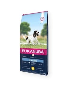 EUKANUBA Mature kanalihaga keskmistele koertele 12 kg