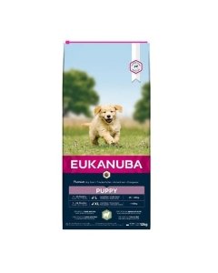 Koeratoit Eukanuba Puppy lambaliha ja riisiga suurtele koertele / 12kg