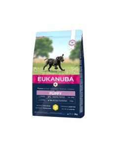 EUKANUBA Puppy kanalihaga suurtele koertele 3 kg
