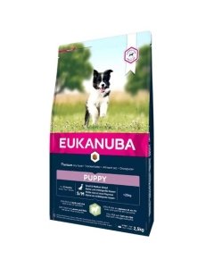 EUKANUBA Puppy lambaliha ja riisiga väikestele ja keskmistele koertele 2.5 kg