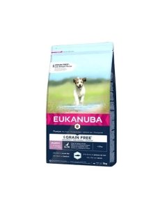 EUKANUBA Puppy ookeanikalaga väikestele ja keskmistele koertele teraviljavaba 3 kg