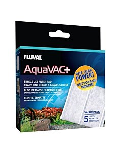 Peen filtripadi (5tk) filtrile Fluval Aquavac+ 