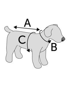 Flamingo Veru roheline vihmajope koerale 50cm