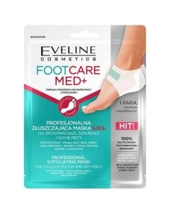 Eveline Cosmetics  kooriv jalamask Foot Care Med+ / 1 paar