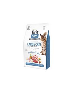 Brit Care Cat Grain-Free Large Cats Power Vitality pardi- ja kanalihaga/ 400g
