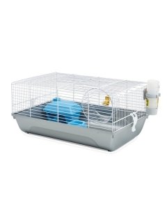 Puur Martha 46,5x29,5x21cm valge/hõbedane hamster