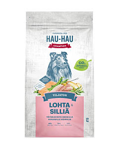 Hau Hau Champion teraviljata täistoit lõhe-heeringas / 10kg