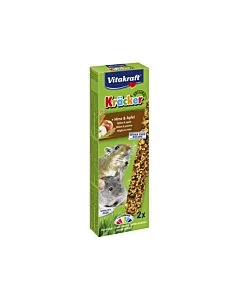 Vitakraft Kräcker Corn&Fruit maiuspulgad hiirtele / 2tk