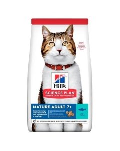 Hill's kassi täissööt Mature 7+ / tuunikala / 1,5kg