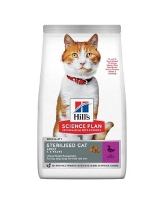 Hill´s Science Plan Sterilized Young kassitoit pardilihaga / 1,5kg