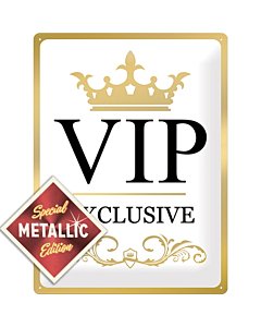 Metallplaat 30x40cm / Exclusive Metallic