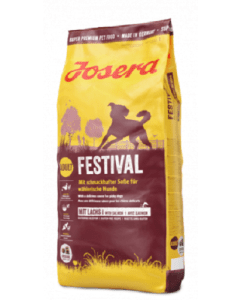 Josera Festival для взрослых аллергичных и привередливых собак с лососем и рисом / 4kg