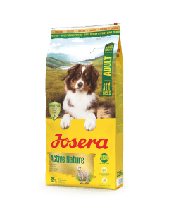 Lambalihaga gluteenivaba kuivtoit aktiivsetele koertele Josera Active Nature