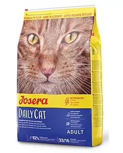 Josera DailyCat kuivtoit tundlikele kassidele  / 400g