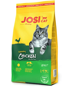 Josera JosiCat Crunchy Poultry täistoit täiskasvanud kassidele / 1,9kg