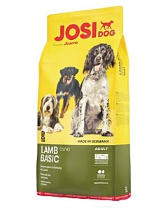 Josera JosiDog Lamb Basic kuivtoit täiskasvanud koertele / 15kg