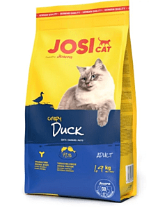 Josera Premium JosiCat Duck & Fish täistoit täiskasvanud kassidele / 1,9kg