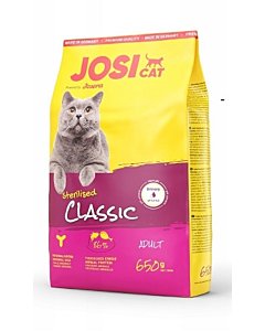Josera JosiCat Sterilized Classic täistoit täiskasvanud kassidele / 10kg