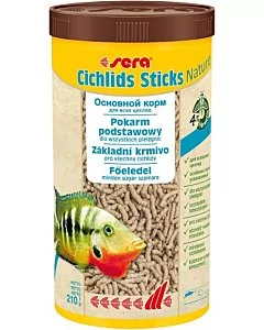 Kalatoit Sera Cichlid-Sticks Nature / 1000ml  210g