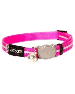 Kassi kaelarihm Rogz Alleycat roosa 11mm/20-31cm