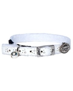 Kassi kaelarihm Rogz Trendycat White 11mm/25,5-31cm