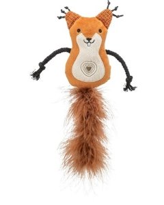 Kassi mänguasi Orav, pehme, 24 cm