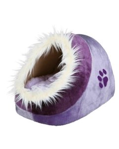 Kassi pehme koobas Minou, violetne/lilla (35*26*41 cm)