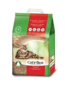 Paakuv ja bioloogiliselt lagundatav kassiliiv Cat's Best Original / 20l ehk 8,60kg