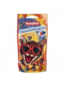 Beaphar Лакомство Sweethearts для кошек и котят, 1200 шт