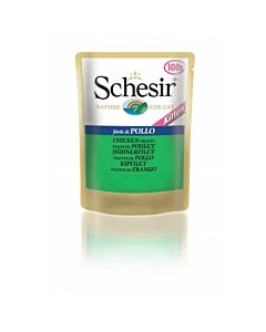 Schesir Cat kassipojakonserv  kanafileega / 85g 