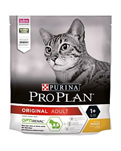  Корм Pro Plan Adult (Про План) для взрослых кошек с курицей и рисом 400гр