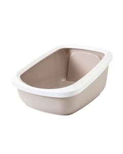 Kassitualett Aseo Jumbo 67.5x48.5x28cm valge/beež
