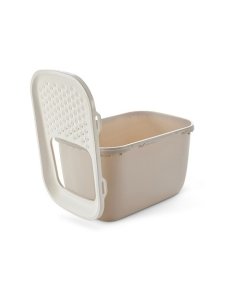 Kassitualett Hop In Giant 74x49,7x43cm valge/beez
