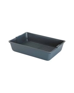 Kassitualett Litter Tray+insert 41,5x29,5x10cm valge/hall